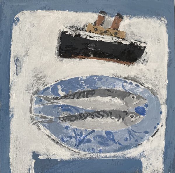 Mackerel and Ship
