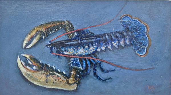 Lobster oil on board